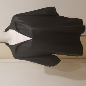 Emily McCarthy Faux Leather Top